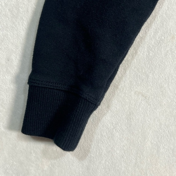 Vince Women’s XS Full Zip Cotton Black Bomber Jacket Coat Trucker EUC Chic - Picture 6 of 13